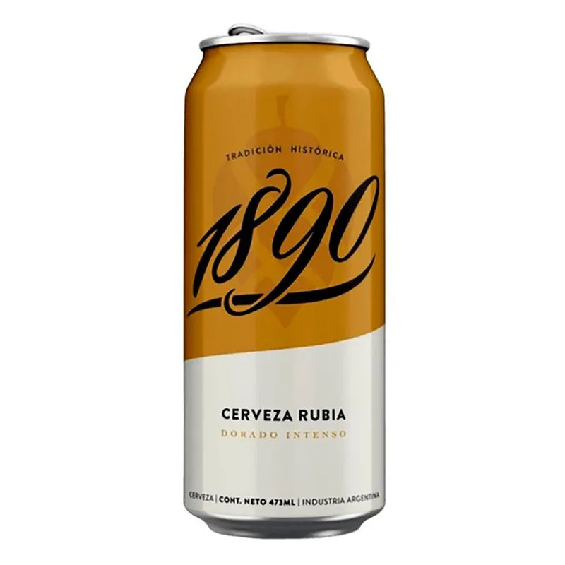 CERVEZA 1890 LATA 473CC