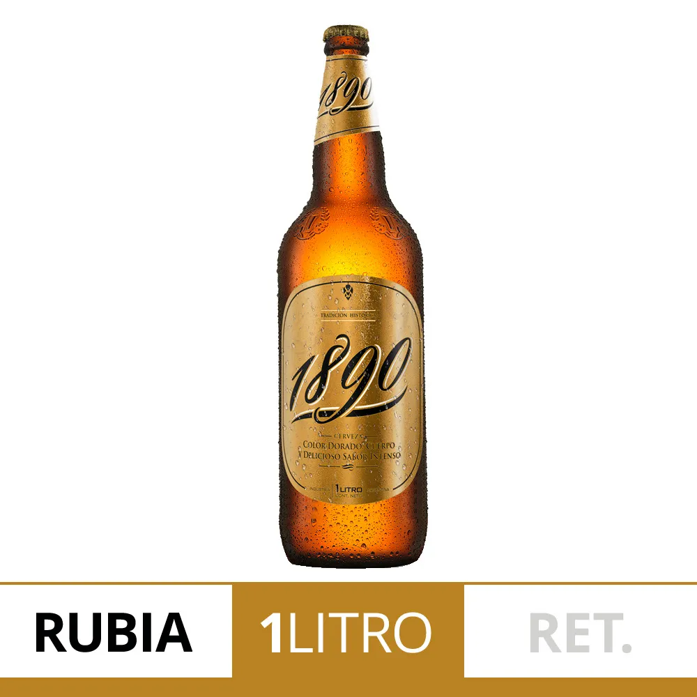 CERVEZA 1890 RETORNABLE