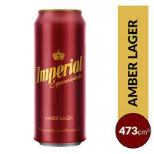 CERVEZA LATA IMPERIAL ROJA 473CC