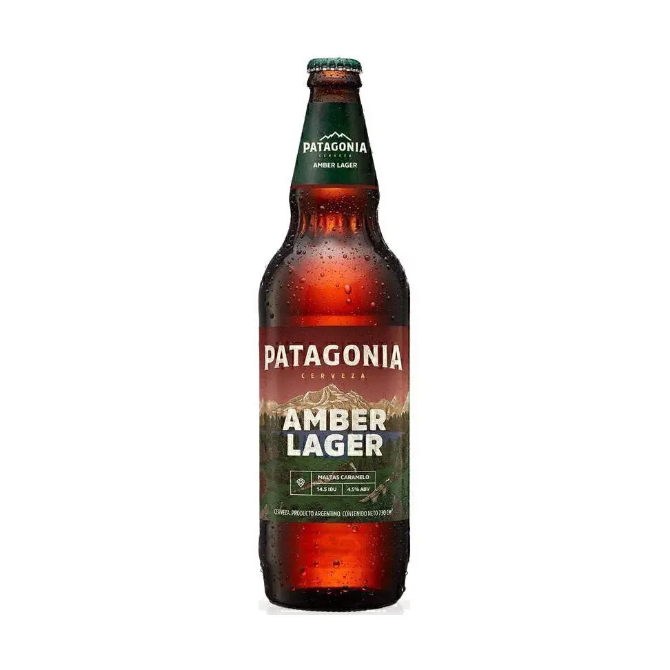 CERVEZA PATAGONIA AMBER LAGER 730CM3