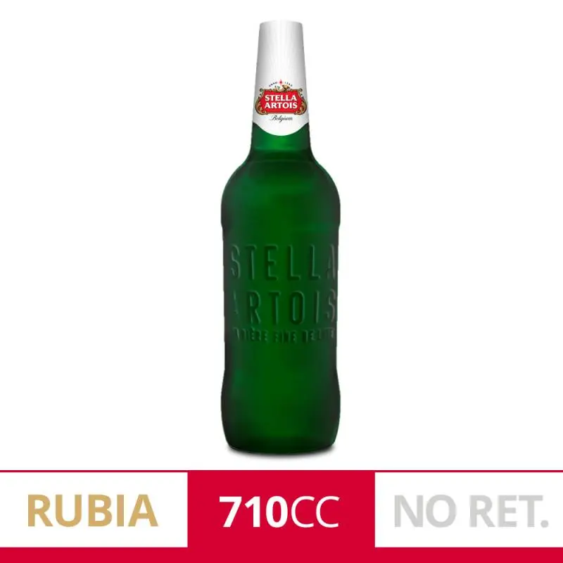 CERVEZA STELLA ARTOIS 710CC BOTELLA