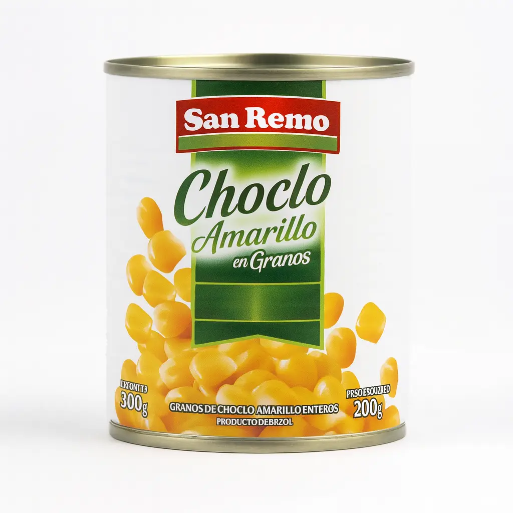 CHOCLO AMARILLO EN GRANO SAN REMO 300GR