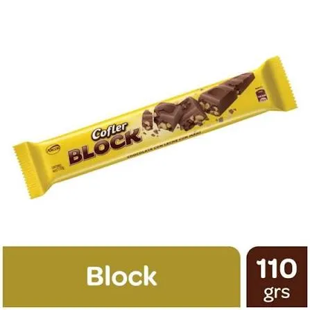 CHOCOLATE BLOCK COFLER 110GR