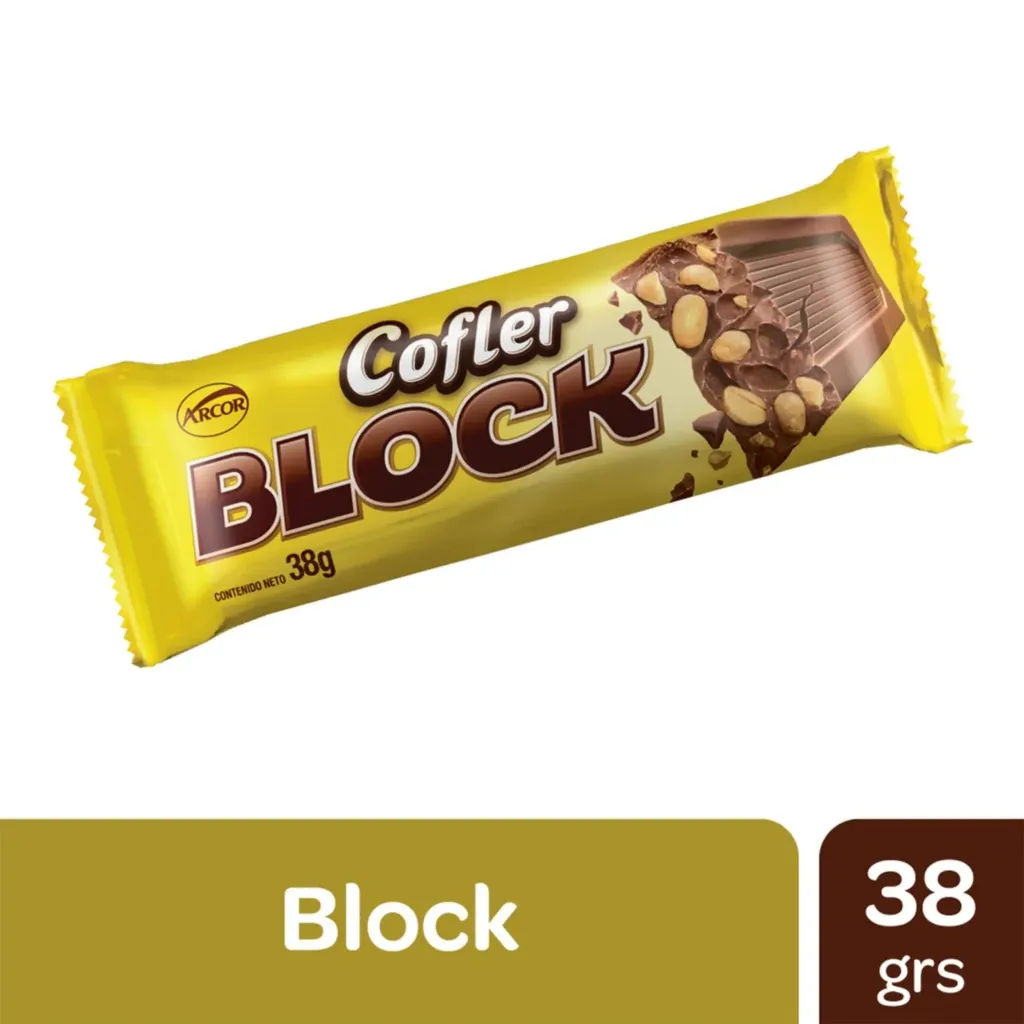 CHOCOLATE BLOCK COFLER 38GR