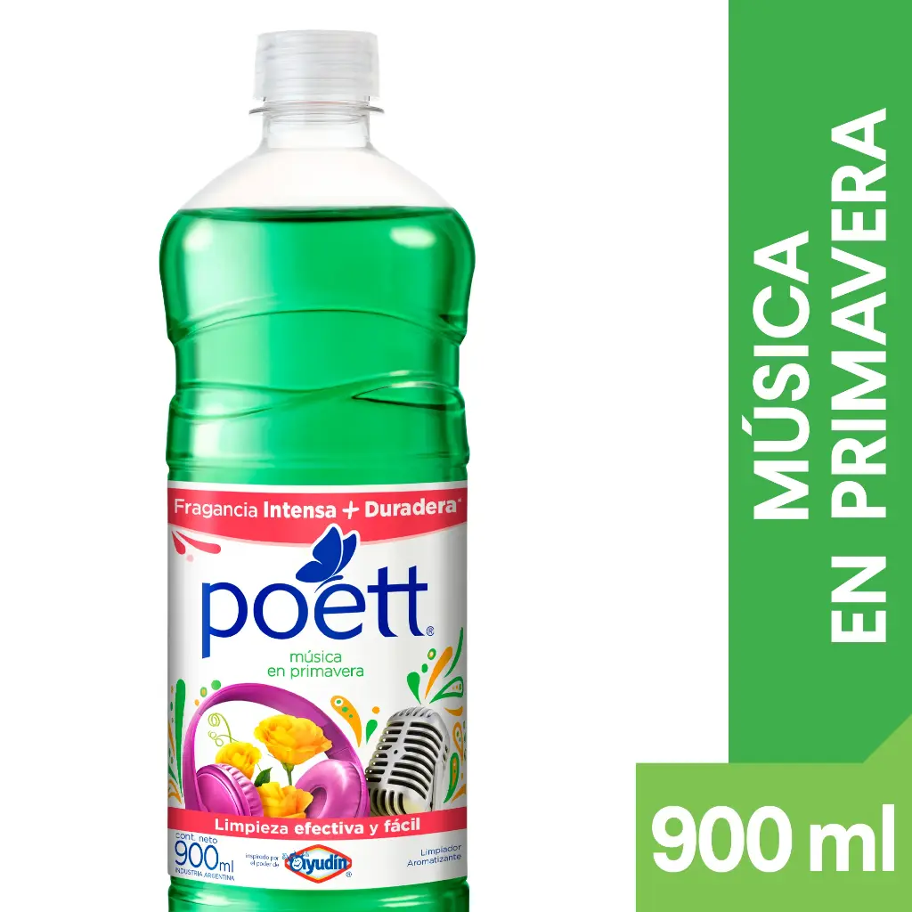 DESODORANTE DE PISO POETT MUSICA EN PRIMAVERA 900CC