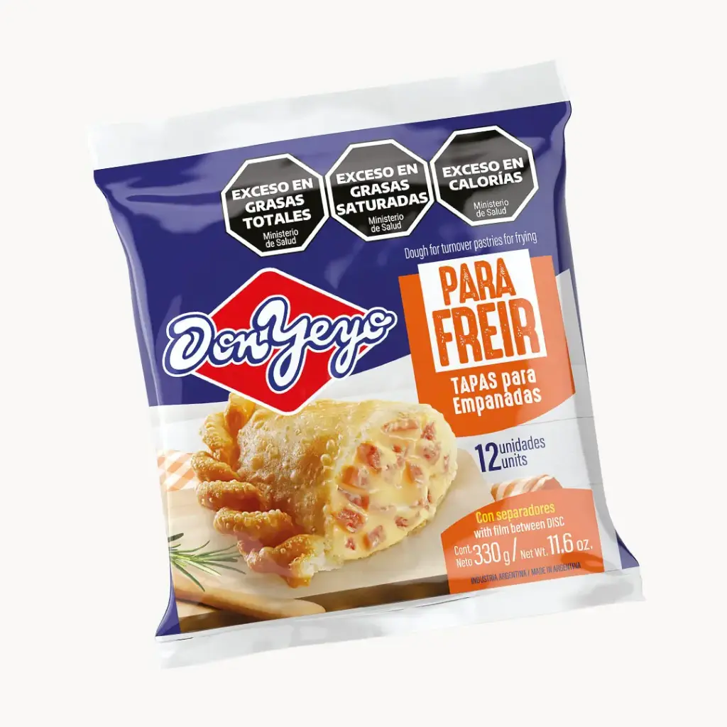 DISCOS DE EMPANADA DON YEYO FREIR 12UN