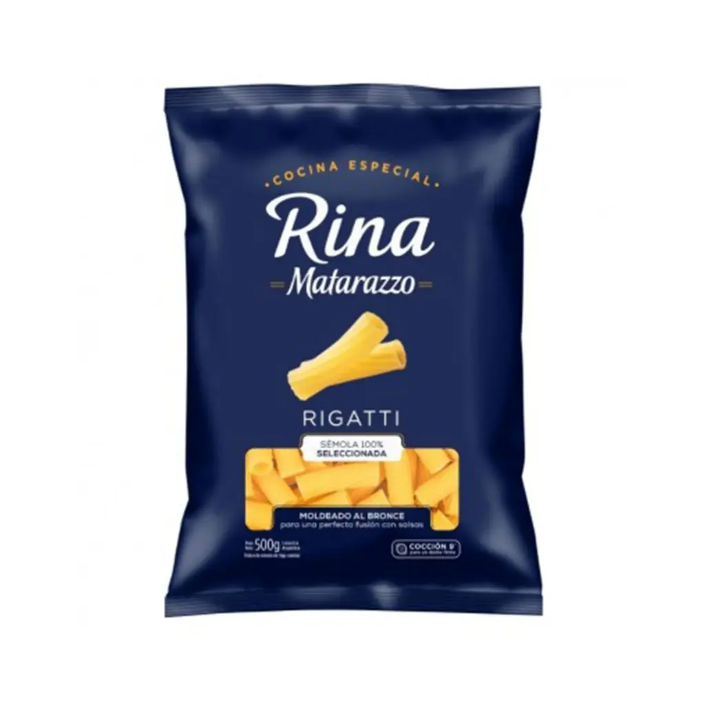 FIDEOS PENNE RIGATTI RINA MATARAZZO 500GR
