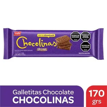 GALLETITAS CHOCOLINAS 170G