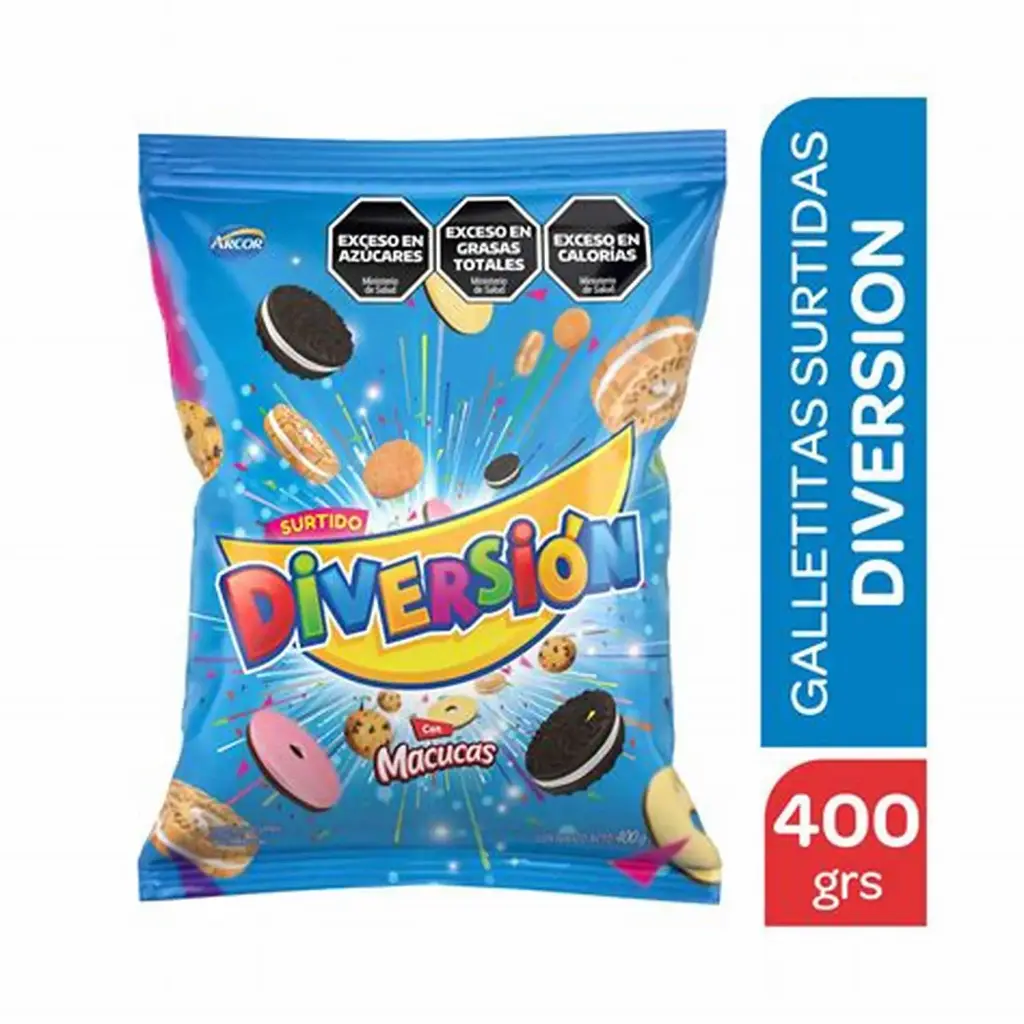 GALLETITAS DIVERSION ARCOR 390G