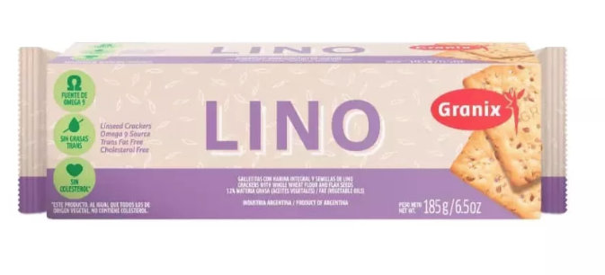 GALLETITAS GRANIX LINO 185GR
