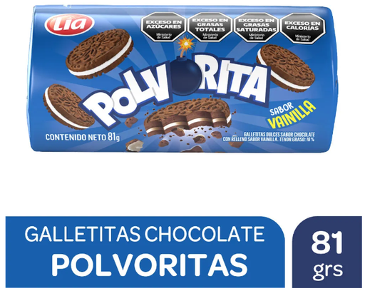 GALLETITAS POLVORITAS CHO/VAI 81GR