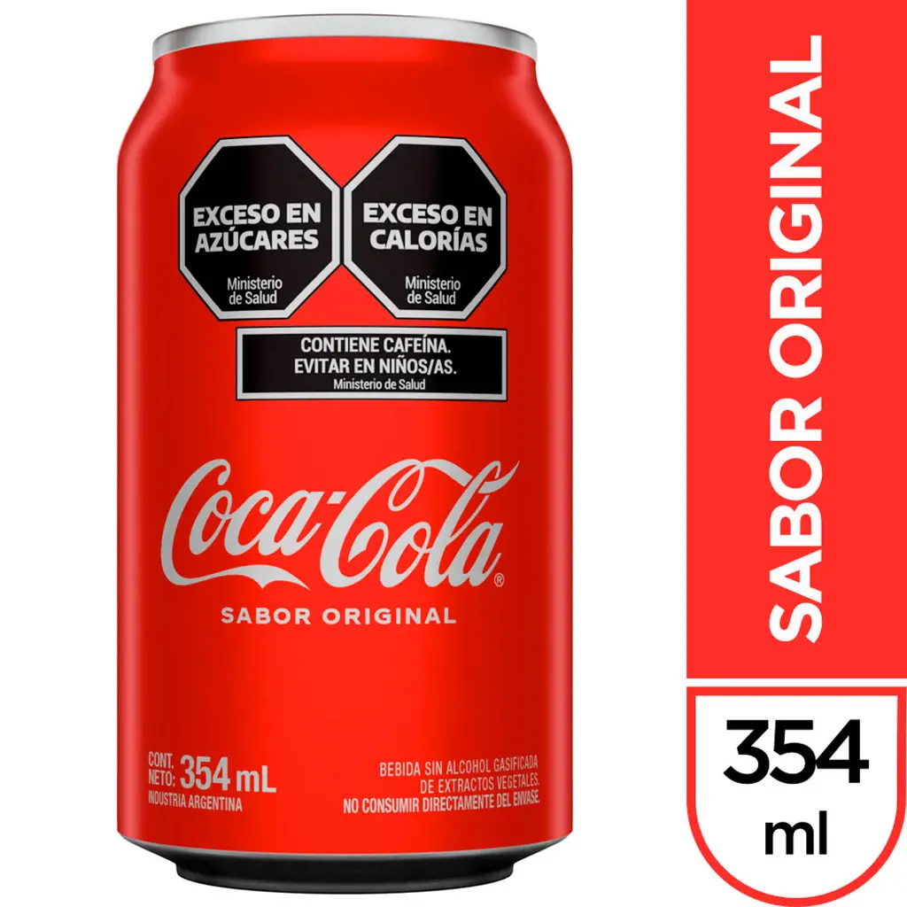 GASEOSA COCA COLA LATA 354CC