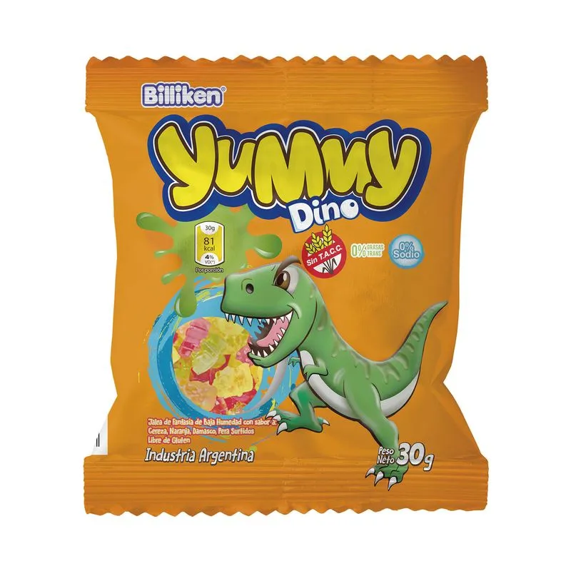GOMITAS YUMMY DINOS 30GR