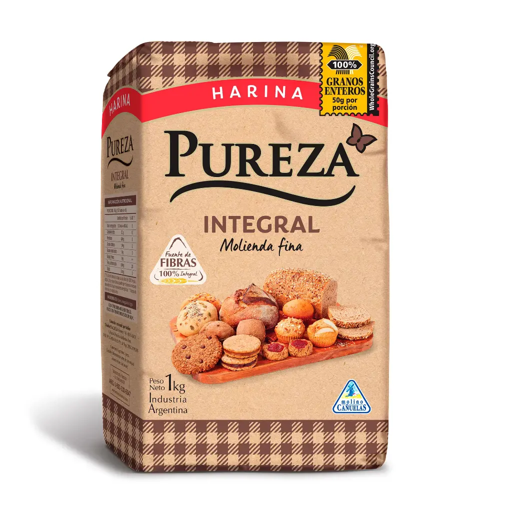 HARINA INTEGRAL PUREZA 1KG
