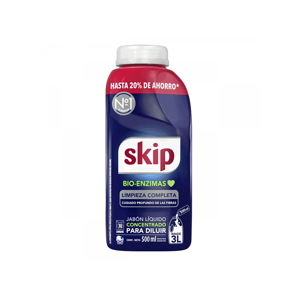 JABON LIQUIDO SKIP PARA DILUIR 500