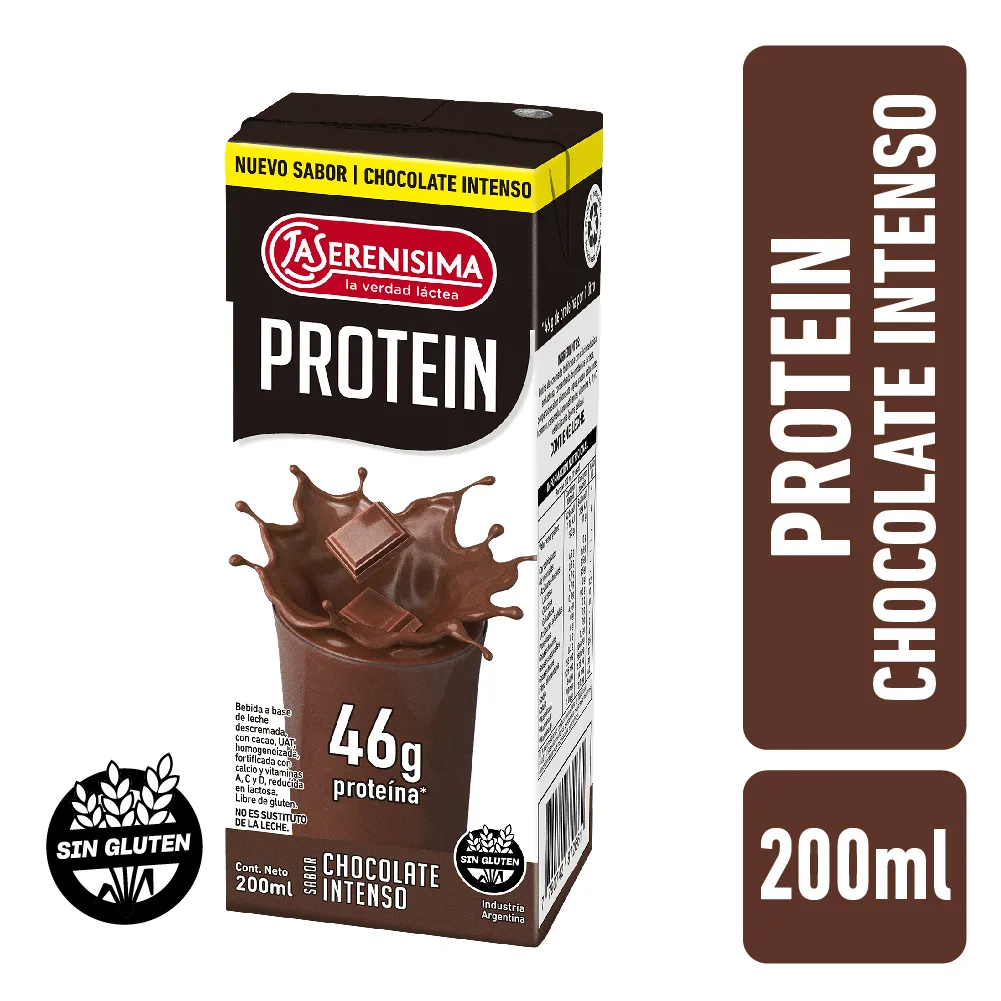 LECHE SERENISIMA PROTEIN CHOCOLATE INTENSO 200ML
