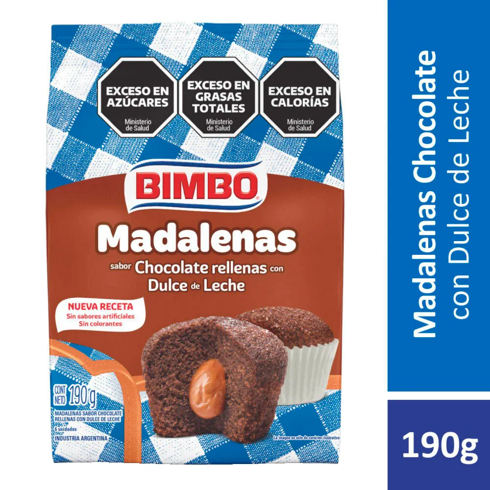 MAGDALENA CHOCOLATE BIMBO RELLENAS DDL 