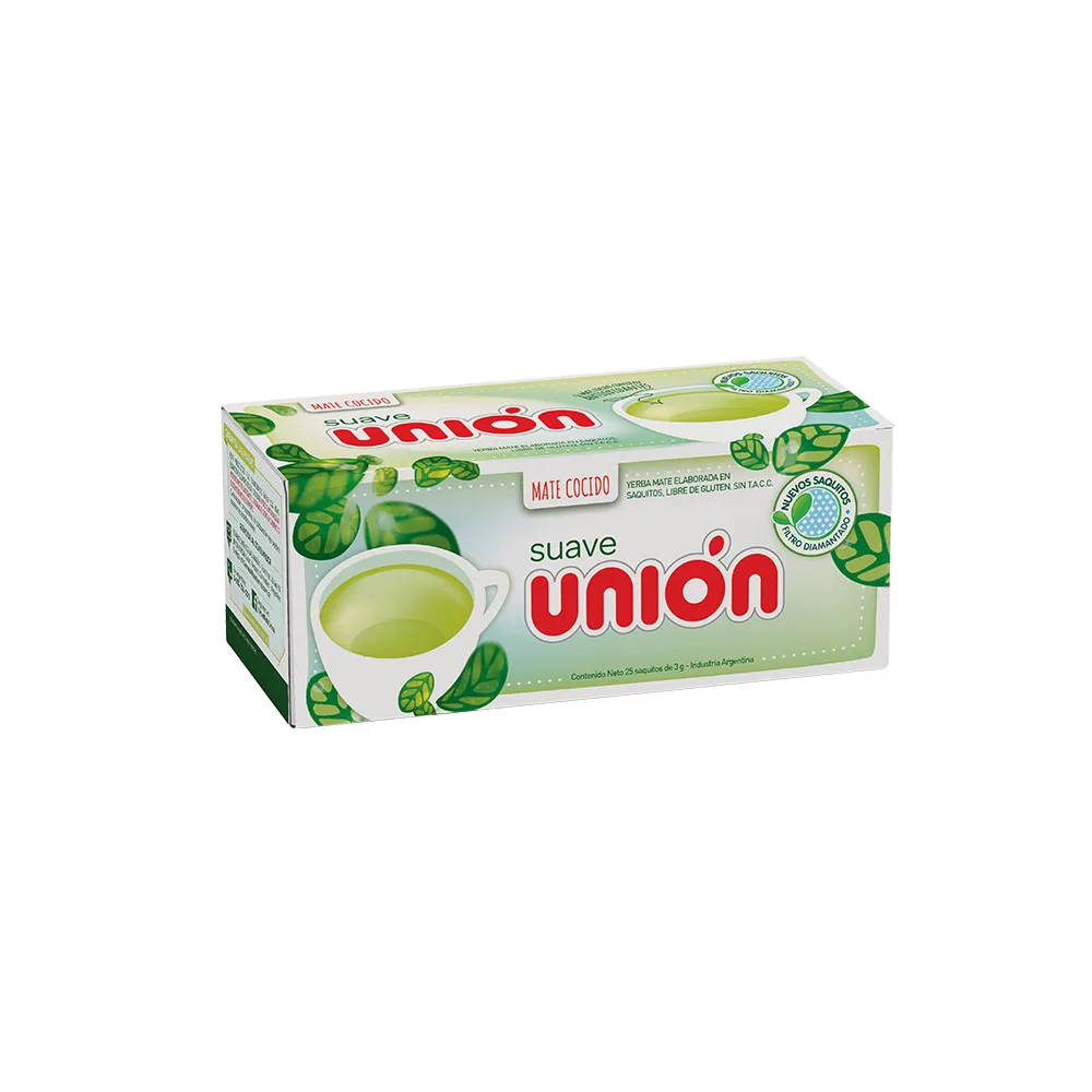 MATE COCIDO UNION X 25 SAQUITOS