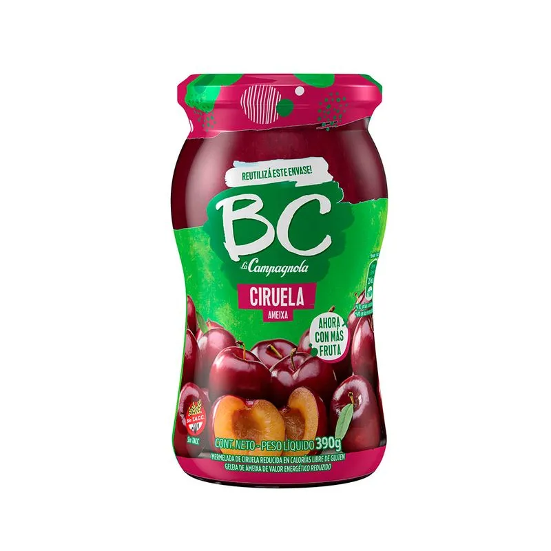 MERMELADA BC DE CIRUELA 390GR