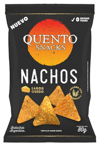 NACHOS QUENTO SABOR QUESO 90GR