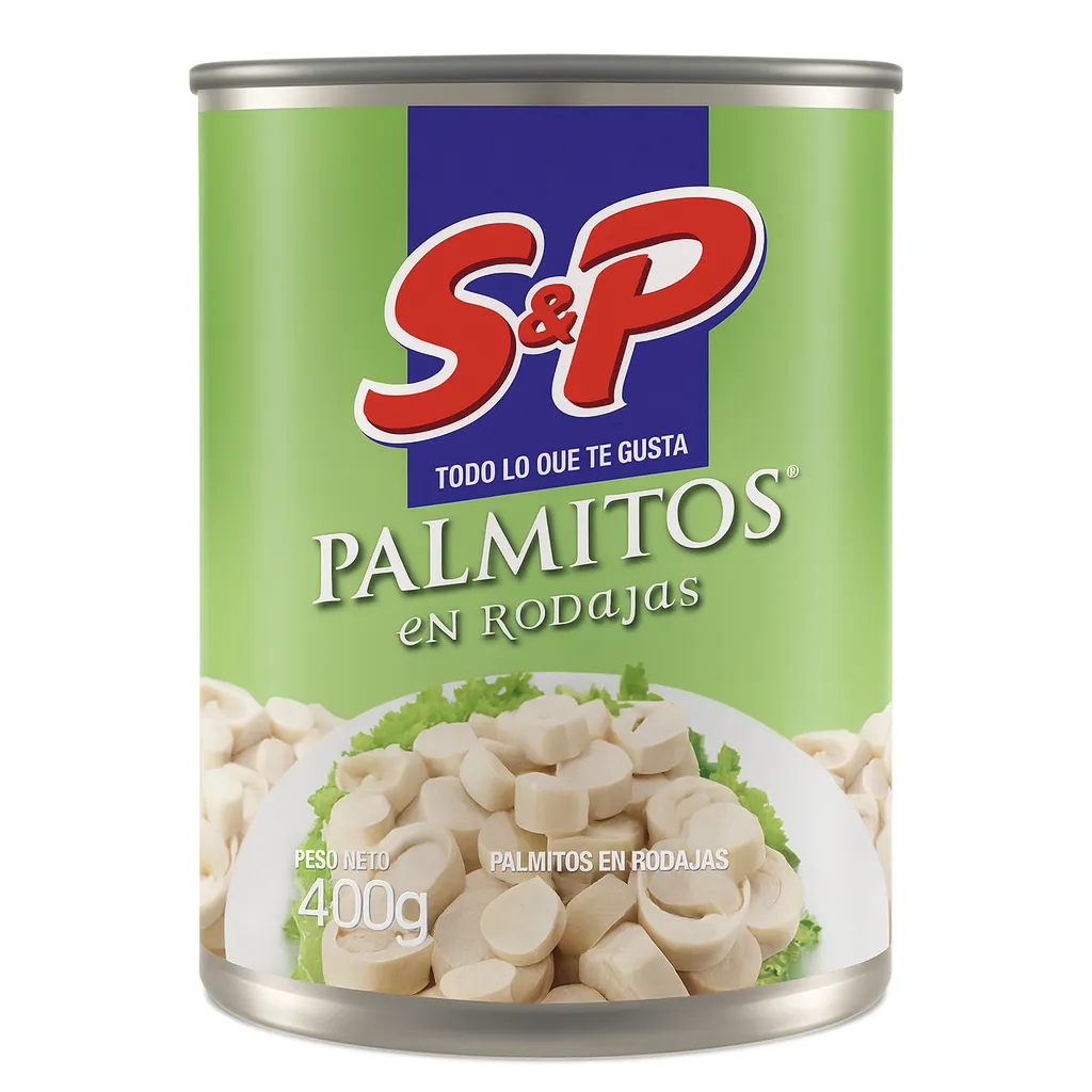 PALMITOS EN RODAJAS S&P 400GR