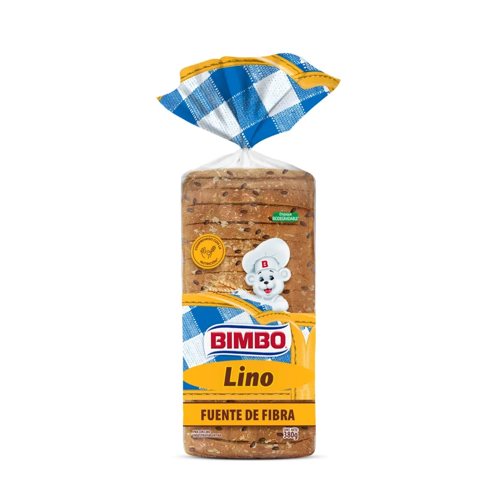 PAN CON SEMILLAS DE LINO BIMBO 400GR