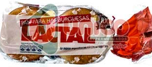 PAN DE HAMBURGUESA LACTAL 