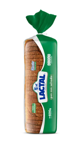 PAN GRANDE SALVADO LACTAL 560GR