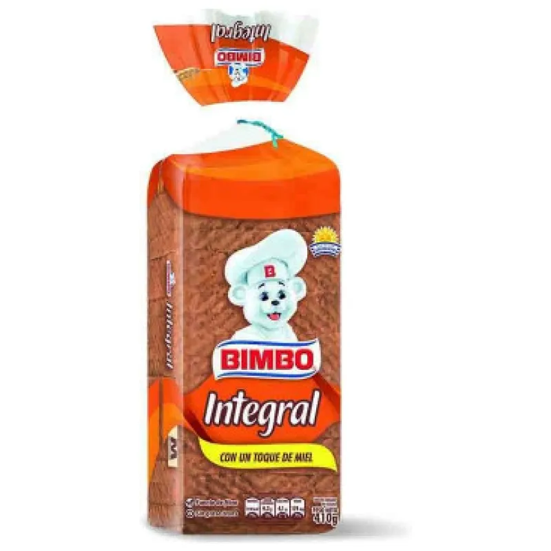 PAN LACTAL BIMBO ARTESANO INTEGRAL 420GR