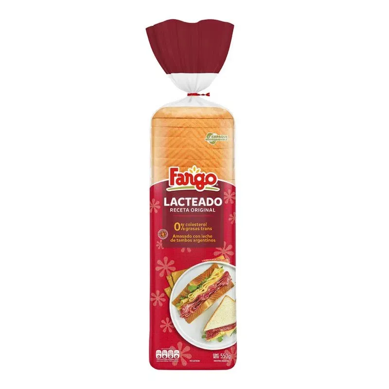 PAN LACTAL FARGO LACTEADO GRANDE 510GR