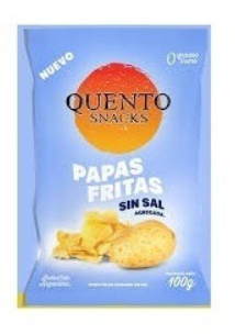 PAPAS SIN SAL QUENTO 92GR