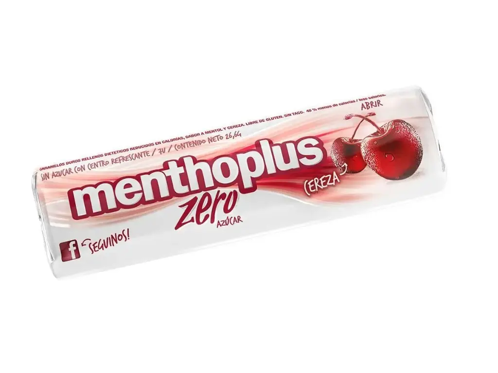 PASTILLAS MENTHOPLUS LIGHT CHERRY
