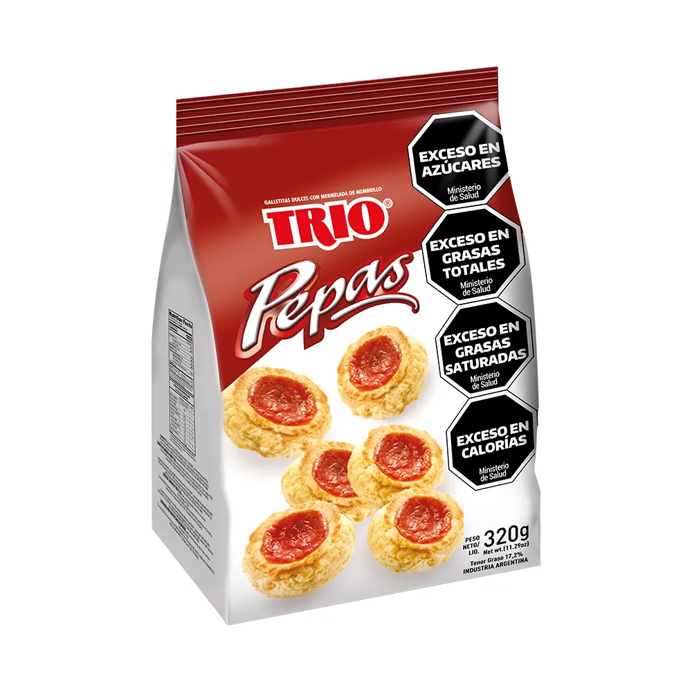 PEPAS MEMBRILLO TRIO 320GR
