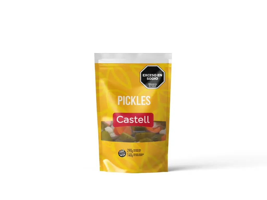 PICKLES CASTELL 140G