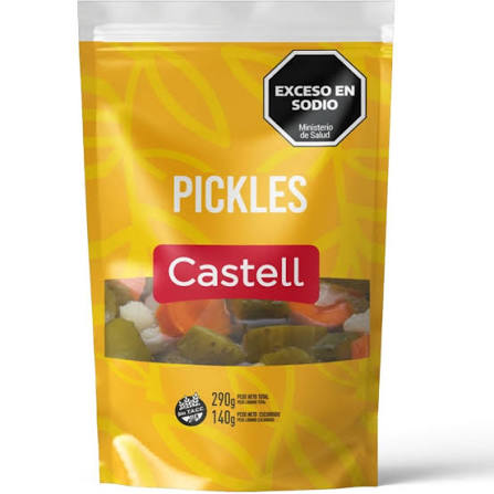PICKLES CASTELL 140G