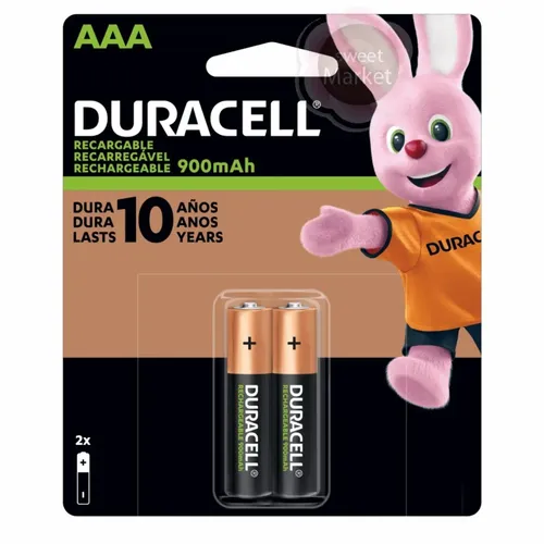 PILA DURACELL AAA X2