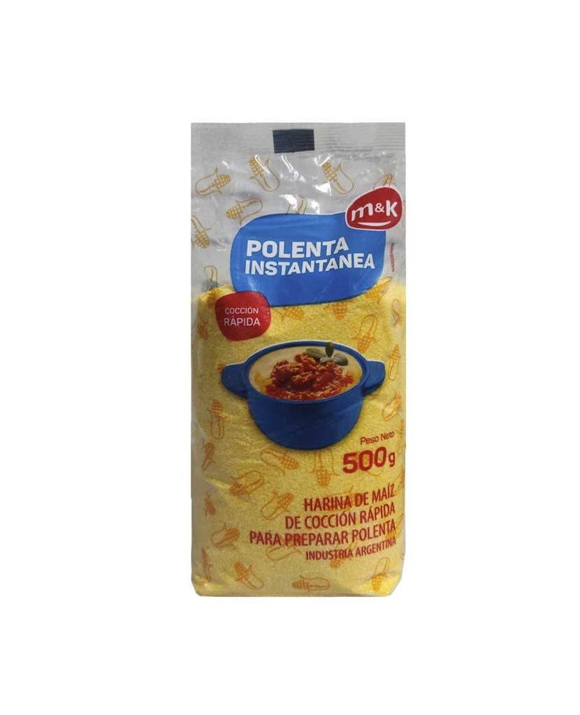POLENTA INSTANTANEA M&K 500GR