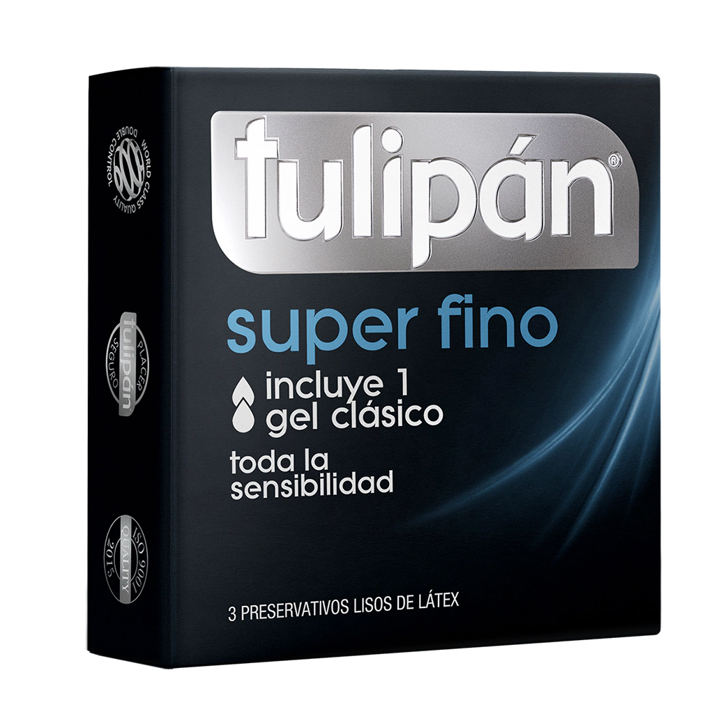 PRESERVATIVO TULIPAN SUPER FINO 