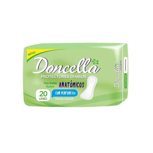 PROTECTOR DIARIO DONCELLA ANATOMICOS 20UN