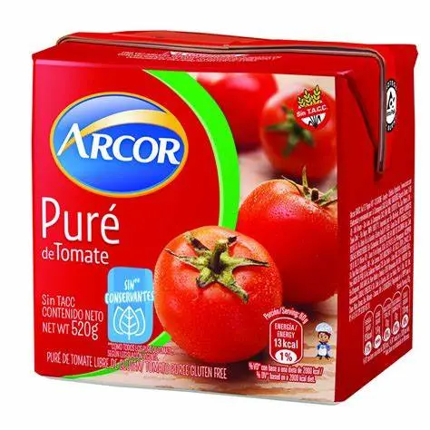 PURE DE TOMATE ARCOR 530G