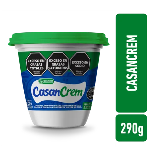 QUESO CREMA  LA SERENISIMA CASANCREM LIGTH 290G