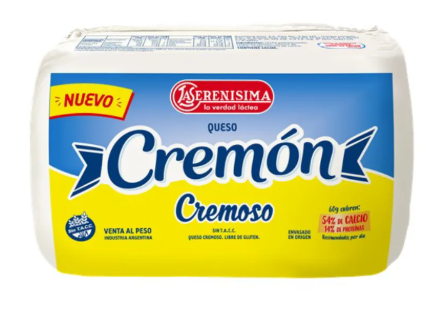 QUESO CREMON LA SERENISIMA PAQUETE