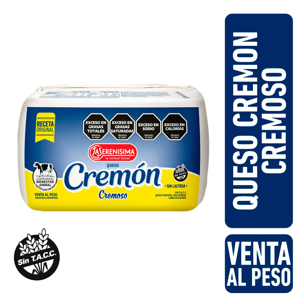 QUESO CREMON LA SERENISIMA PAQUETE