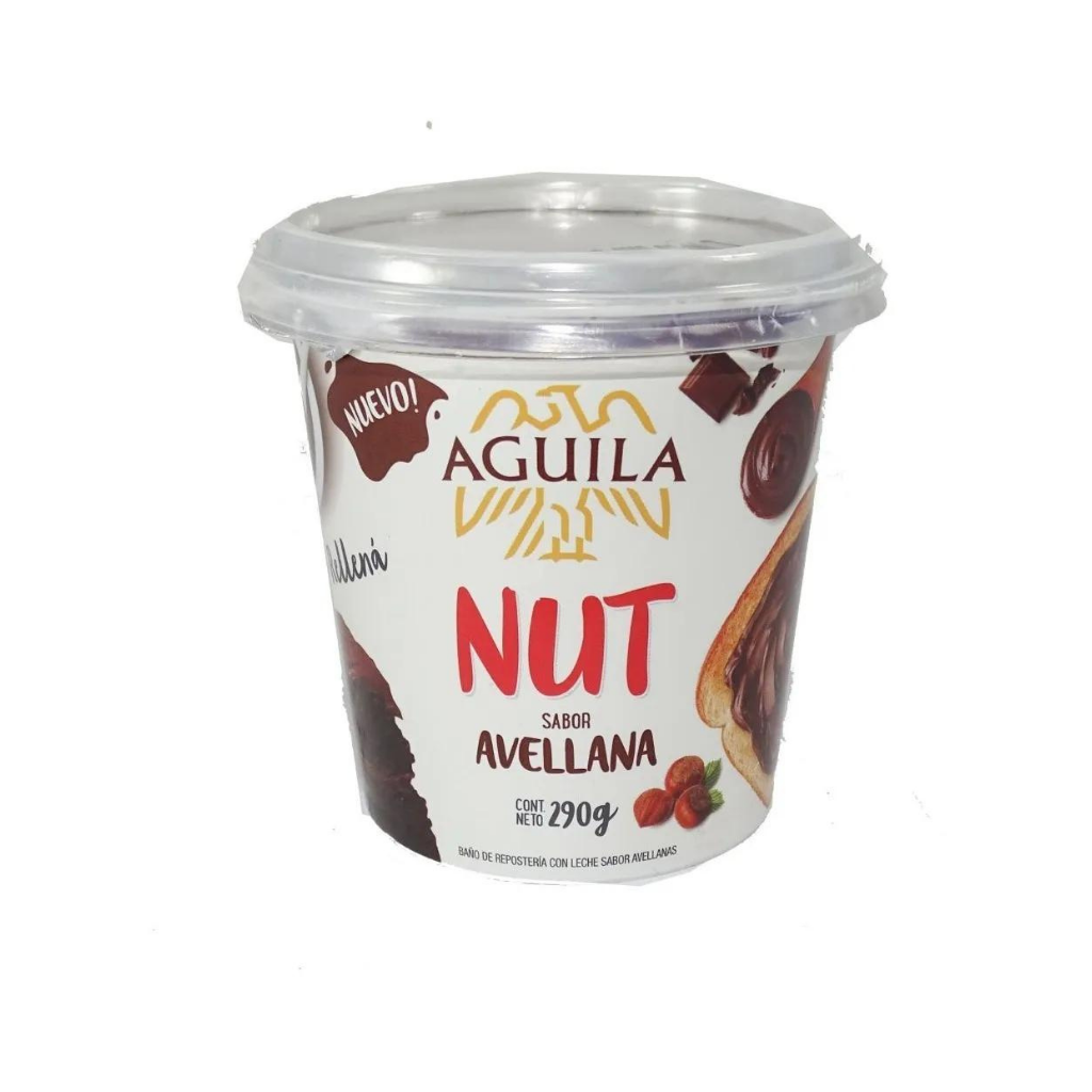 RELLENO AGUILA NUT AVELLANAS 290GR