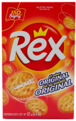 GALLETITAS REX CAJA 125GR