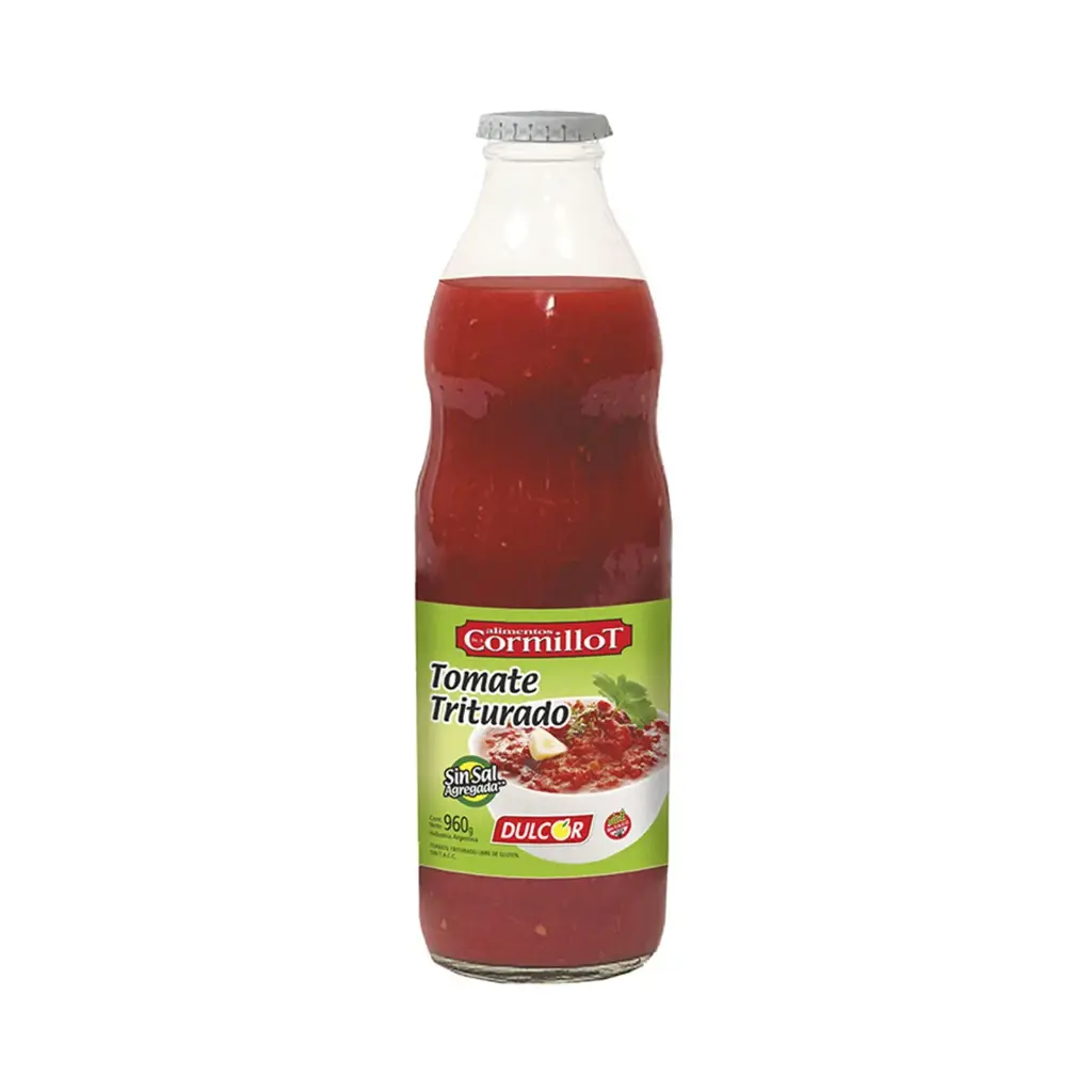 TOMATE TRITURADO CORMILLOT BOTELLA 960G