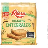 TOSTADA RIERA INTEGRAL 200GR