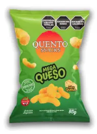 TUBITOS QUENTO MEGA QUESO 95GR