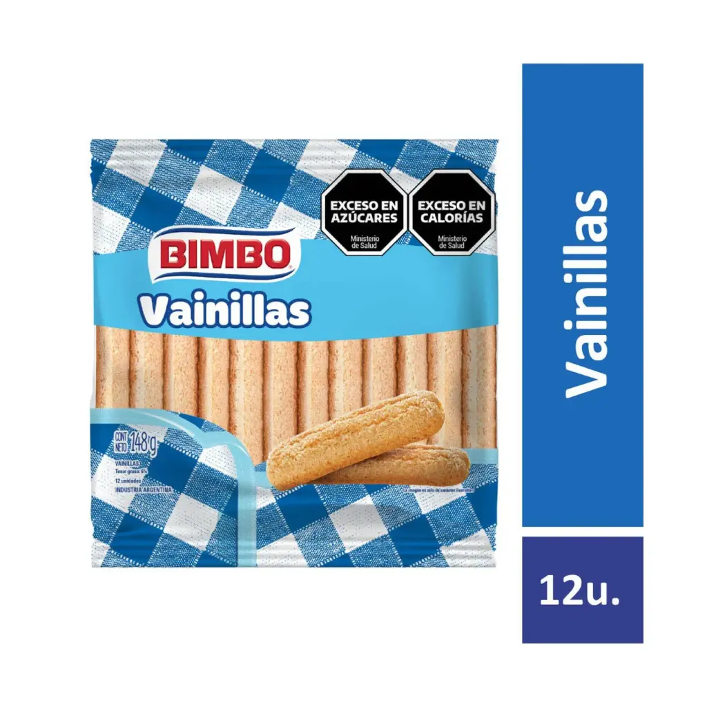 VAINILLAS BIMBO 12U.