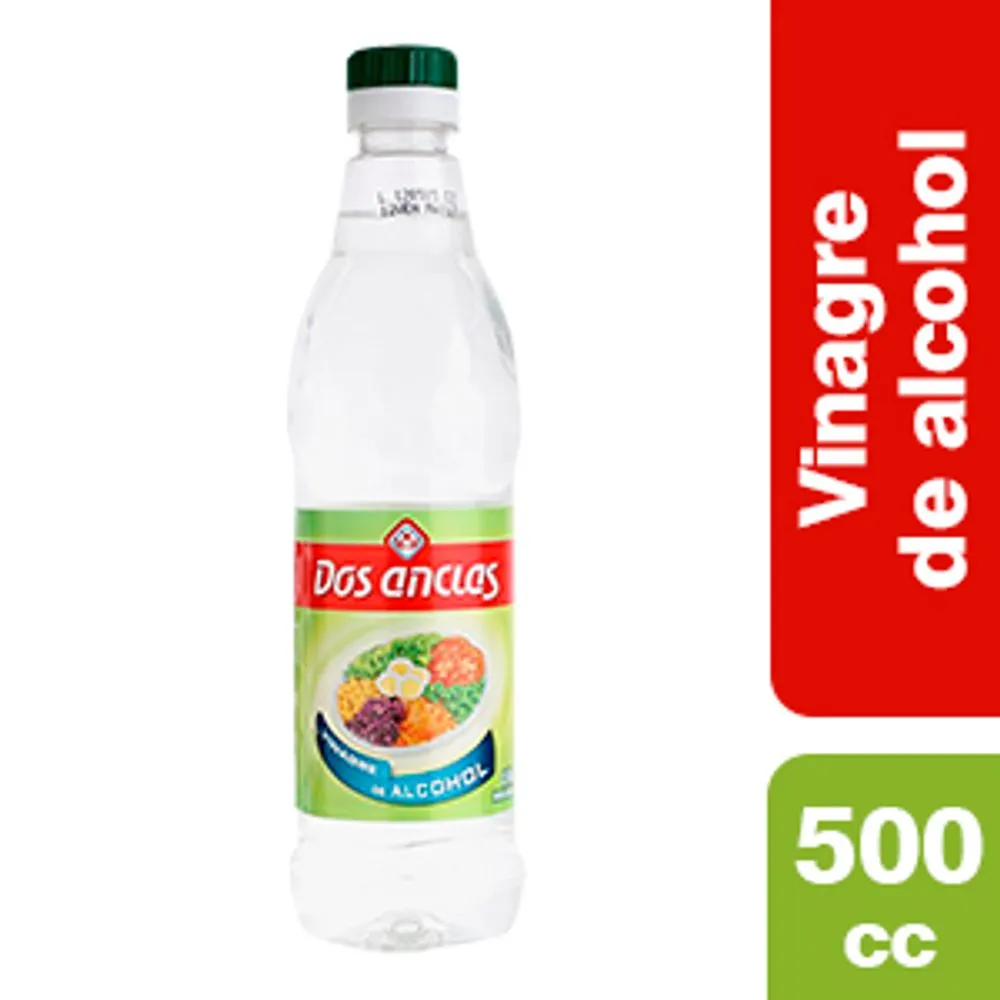 VINAGRE DE ALCOHOL DOS ANCLAS 500CC